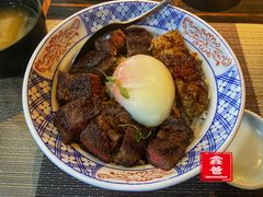烤牛眼肉照烧鹅肝饭-山葵家·创意料理(临平银泰城店)