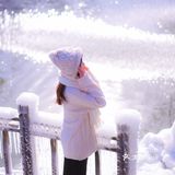 在无锡也能拍到冰天雪地啦～无锡探店黄杨居冰凌世界