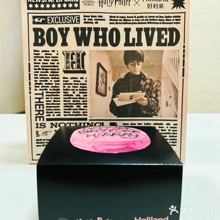 新品官宣❗️哈利波特·海格蛋糕✖️联名｜好利来年度之作🌟