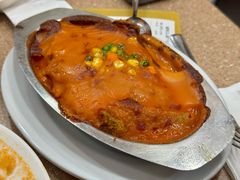 焗猪扒饭-喜莲咖啡