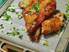 绿茶葱香烤鸡烤肉合拼-绿茶餐厅(乐峰广场店)