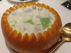 椰汁有机南瓜香芋茨实-闻见中国海南菜(K11店)
