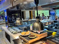 自助取餐区-舜耕山庄四时万和自助餐厅