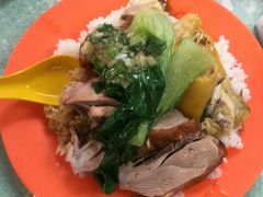 鸡鸭双拼饭咖喱汁-清真惠记