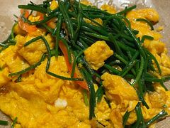 沙葱炒土鸡蛋-龟兹KUCINA·新疆菜(前滩L+PLAZA店)