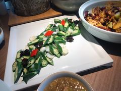 百合炒秋葵-辛香汇·现炒川菜(淮海路百盛店)