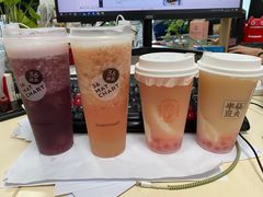 -36抹茶·千层与鲜果茶(欢乐海岸店)