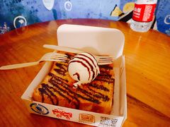 香草冰淇淋厚吐司-阿信厚吐司(曾厝垵店)