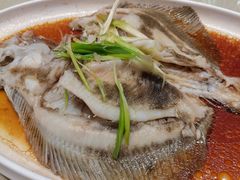 清蒸多宝鱼-将相和·海鲜蒸饺大连菜