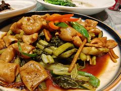 自制水绿菜炒大肠-客家汇·客家传承菜(水库店)