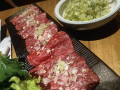 京葱拌饭配紫菜-炼火烤肉店