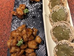 雪花糖醋里脊-绿茶餐厅(华联万柳店)