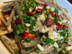 葱油竹蛏-健眺小海鲜(临海后山店)