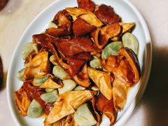 腊八蒜炒肥肠-小吊梨汤·北京菜·烤鸭(双井乐成中心店)