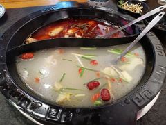 鸳鸯锅-重庆烧鸡公火锅(簋街店)