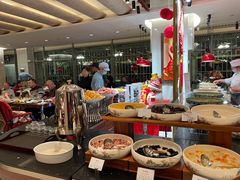 自助取餐区-君来湖滨饭店·玫瑰园