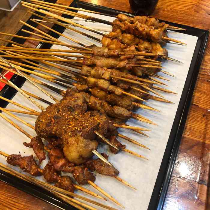 大连胖姐活羊烧烤(锦绣店)-"8月15号是开工资的日子,晚上7点左右到.