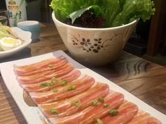 -明洞阿姨·韩式酱蟹烤肉·创意料理(三元桥店)