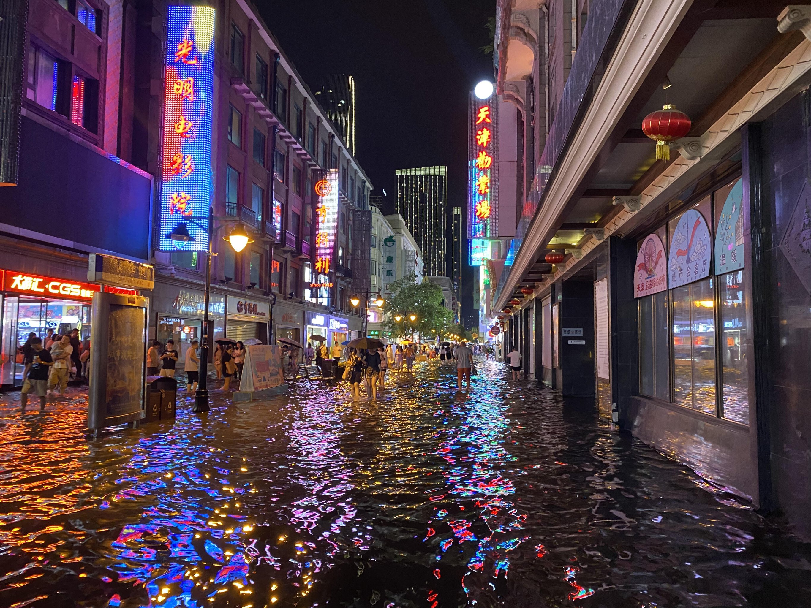 内江路水上威尼斯图片