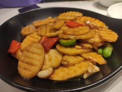 大盆口味山药-刘胖子家常菜·蹄花焖藕(中南店)