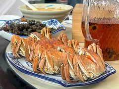 -七的湖·晚芳亭·阳澄湖农家菜·大闸蟹(莲花岛店)