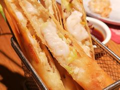韭黄鲜虾春卷-点心传说·粤菜点心(佐阾虹湾店)