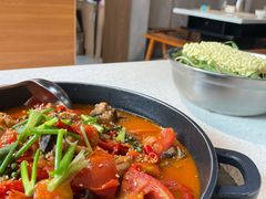 -贵州辣子鸡番茄鸡