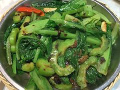豆豉鲮鱼苦瓜油麦菜-原汁原味农家菜·经典粤菜(江燕南路店)