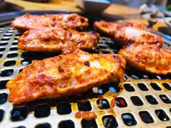 烤香辣鸡中翅-唯成•韩国炭火烤肉 유성고기
