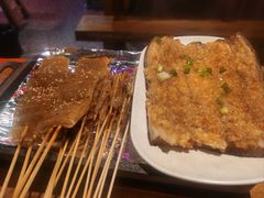 -路边摊小炉子烧烤