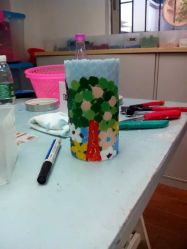 制作过程-瓦匠工社·马赛克·积木拼图·亲子手工DIY