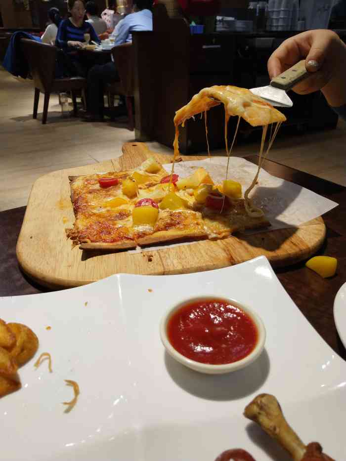 莉迪亚意式休闲餐厅(万达广场店)-"91关键字:便宜.但是性价比一般.