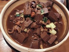 砂锅血豆腐-东芳烧烤