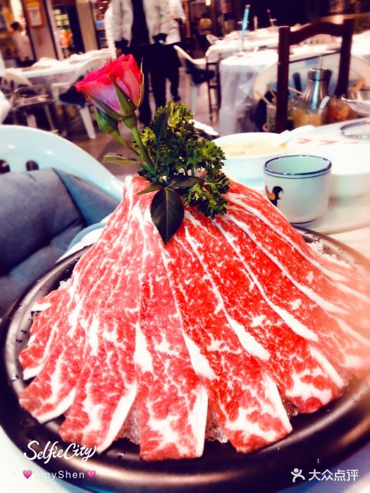 777排档火锅·鸿馆特色雪花牛肉图片 - 第3张