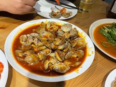 招牌酱爆花甲-华餐馆(莫邪路店)