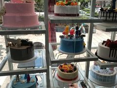 面包甜点陈列柜-焙·伴蛋糕茶歇甜品台定制