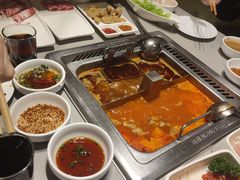 捞派麻辣滑牛肉（半）-海底捞火锅(万象汇店)