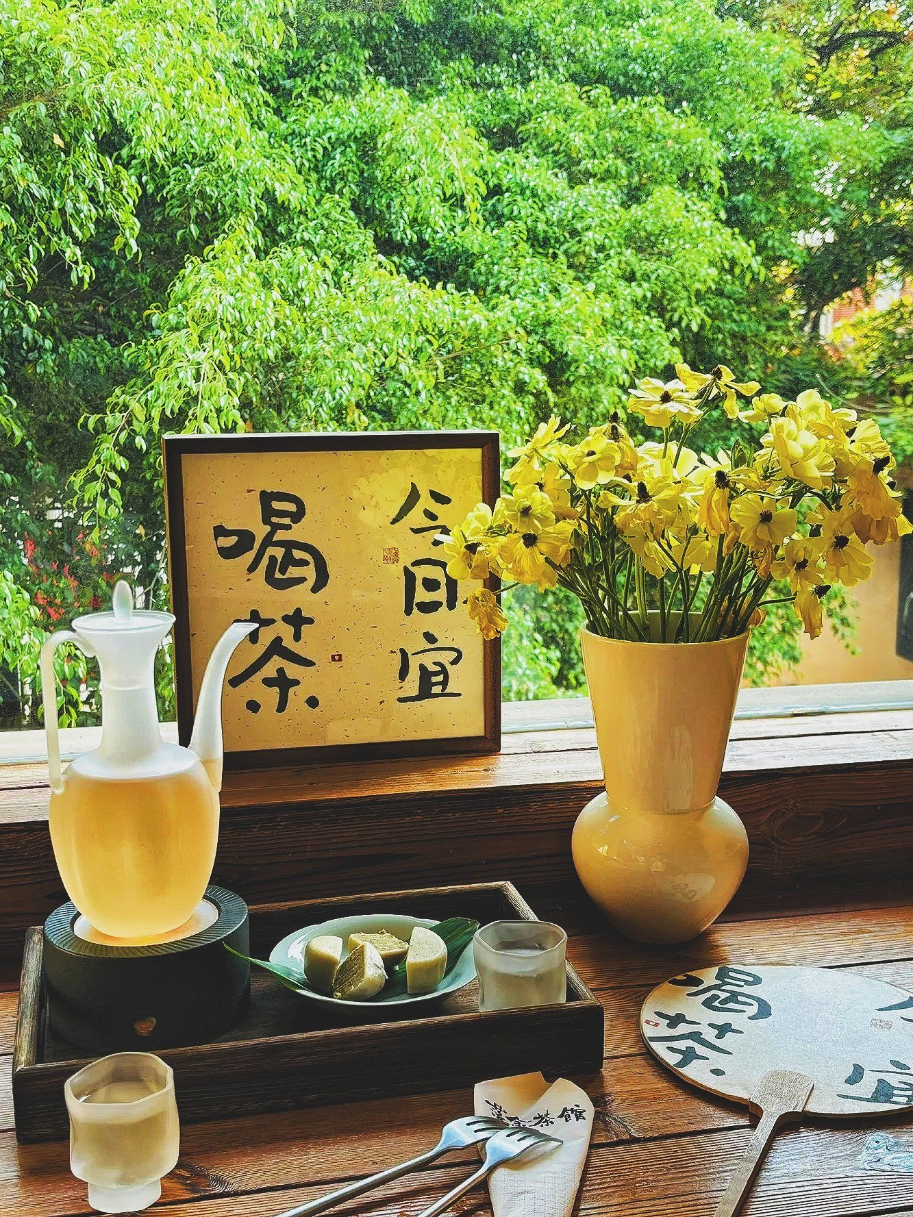 安静的角落,美好的午后时光