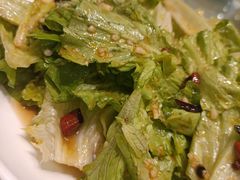 炝拌生菜-刘胖子家常菜·蹄花焖藕(兴业店)