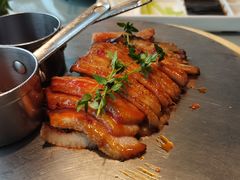 炭烧猪颈肉-小大董·烤鸭(观景餐厅·南京西路店)