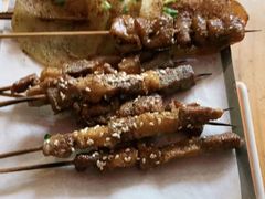 烤羔羊肉串-木屋烧烤(坂田天安云谷店)