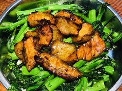 叉烧炒菜心-农汤老店(顺联公园里店)