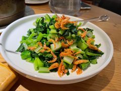 樱花虾广菜心-金牌外婆家(苏州中心店)