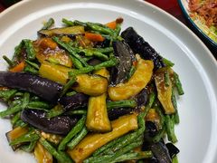 长豆角烧茄子-乔家满族八大碗(流水沟店)