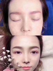 -西施无菌半永久纹绣眉眼影唇轻增发纹发际线