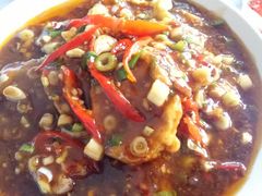 糖醋茄饼-对又来老费饭店