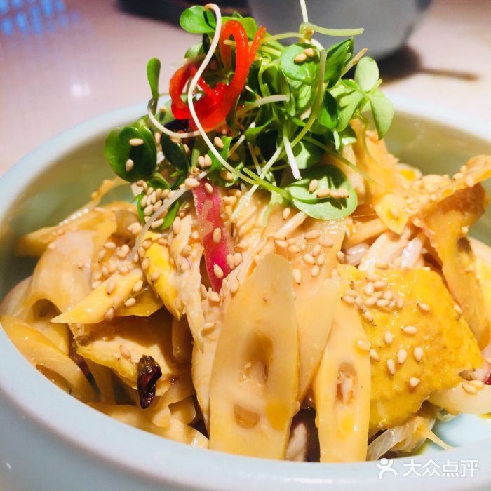 锦府盐帮·李宅(领展购物广场中关村店)盐商椒麻鸡图片
