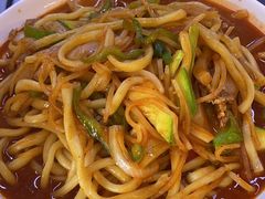 牛肉炒拉条-兰州马子禄牛肉面(文景公园店)