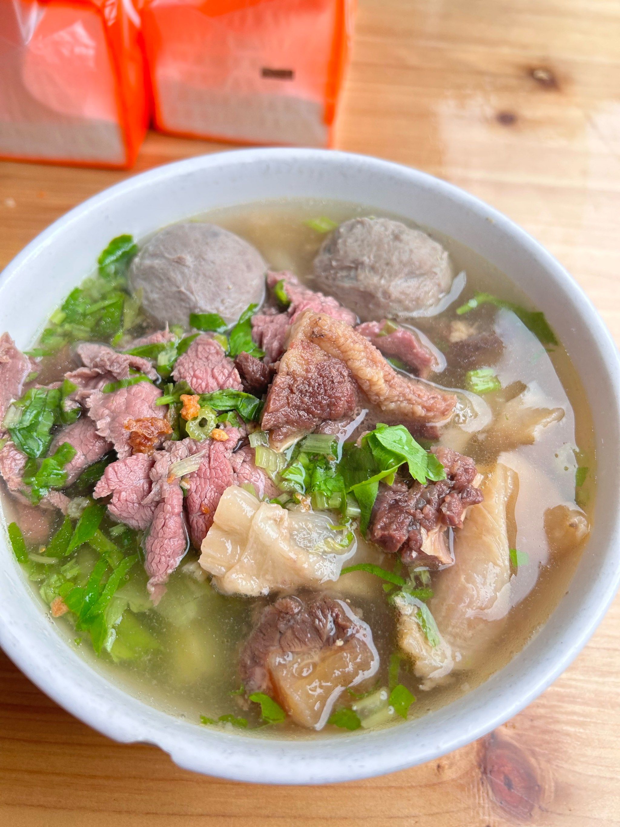 清汤牛肉的轻盈味