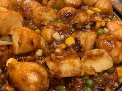 铁板肉酱日本豆腐-福来居烤鸭店(天坛二店)